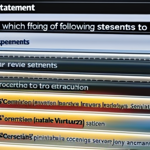 Which of the following statements refers to server virtualization