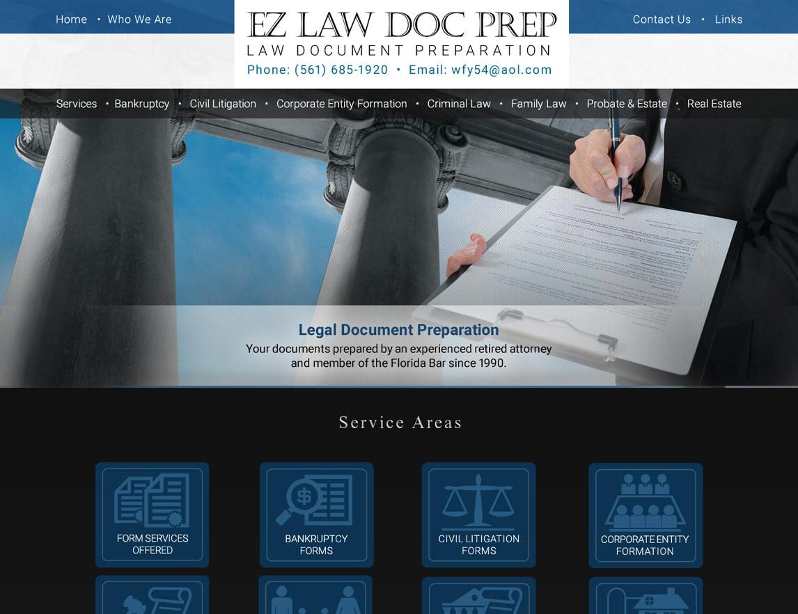Creating a Legal Services Website with Professional Hosting Features