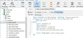 How to Create and Manage MySQL/MariaDB Stored Procedures